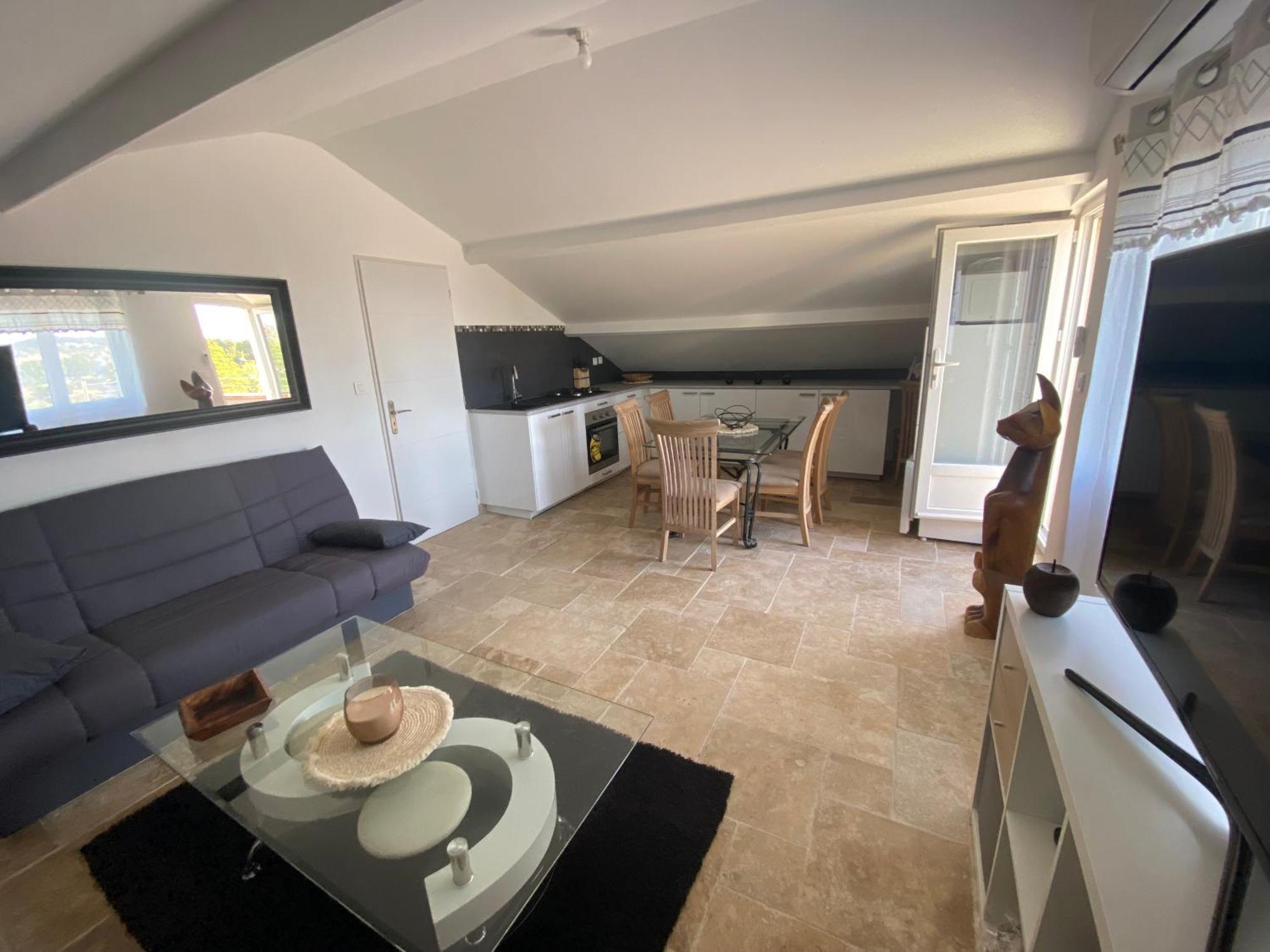Haut De Villa Vue Mer La Seyne-sur-Mer Esterno foto